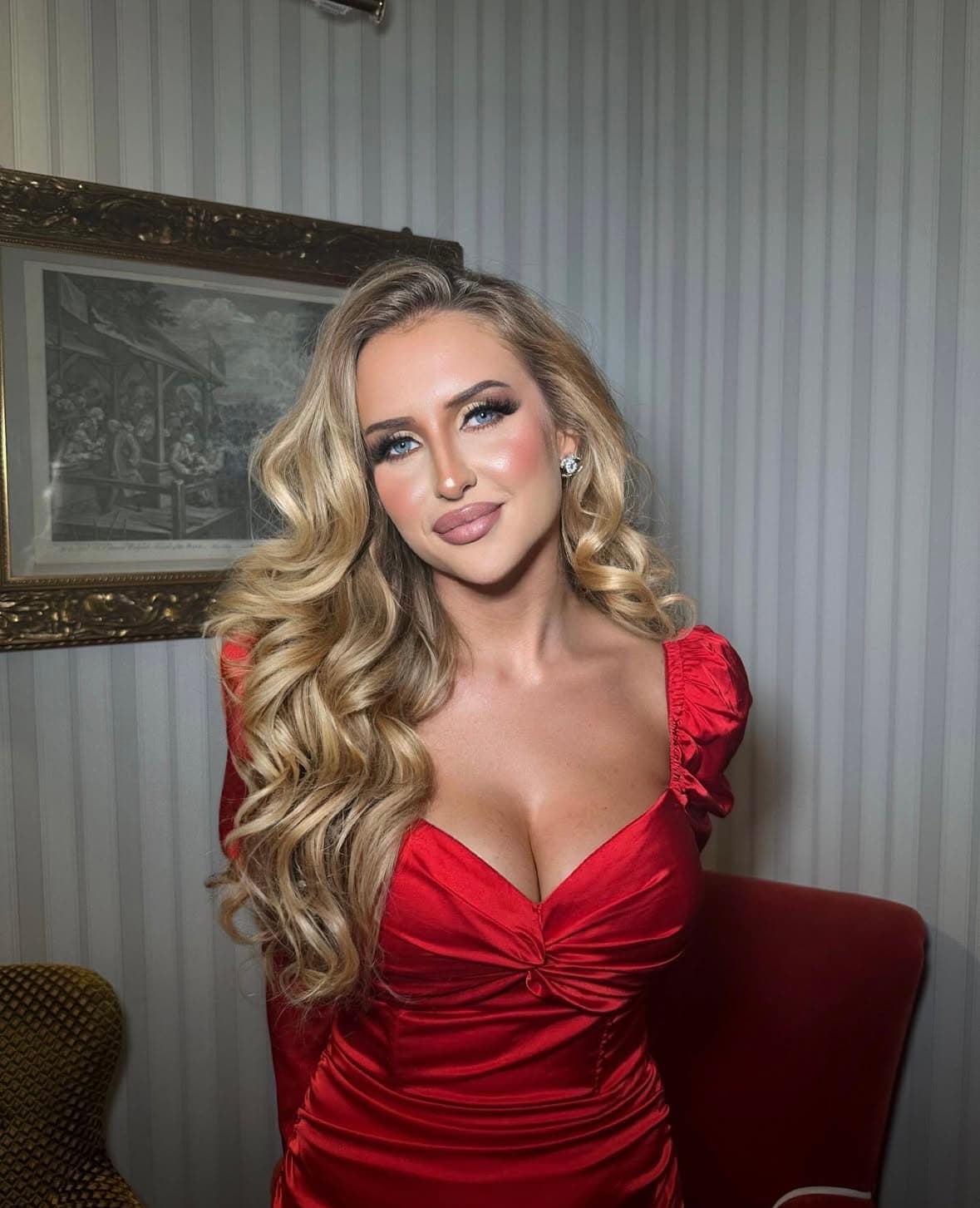 Party hair and makeup